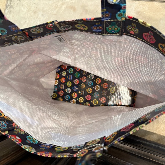 Consuela Multicolor Tiny Skull Tote Bag - Picture 3 of 3